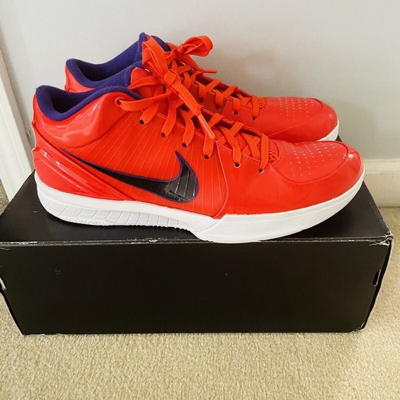 Size 11 - Nike Zoom Kobe IV 4 Protro x Undefeated Team Orange, Devin Booker main image 5